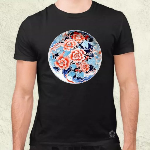 Japán népi porcelán v2 férfi póló