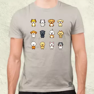 Kutya kollázs v1 férfi póló