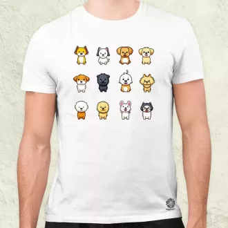 Kutya kollázs v1 férfi póló
