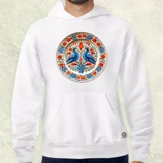 Magyar népi porcelán v14 férfi pulóver