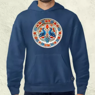 Magyar népi porcelán v14 férfi pulóver
