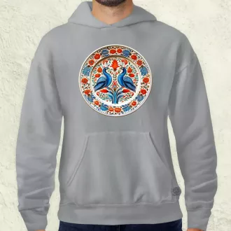 Magyar népi porcelán v14 férfi pulóver