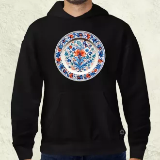 Magyar népi porcelán v4 férfi pulóver
