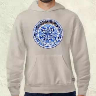 Magyar népi porcelán v7 férfi pulóver