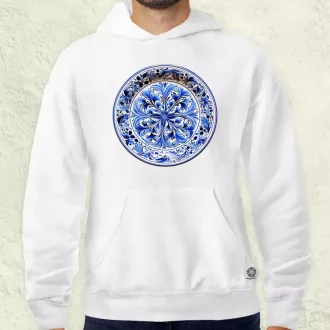 Magyar népi porcelán v7 férfi pulóver