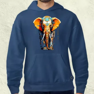 Mecha elefánt v1 férfi pulóver