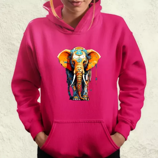 Mecha elefánt v1 női pulóver