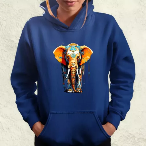 Mecha elefánt v1 női pulóver