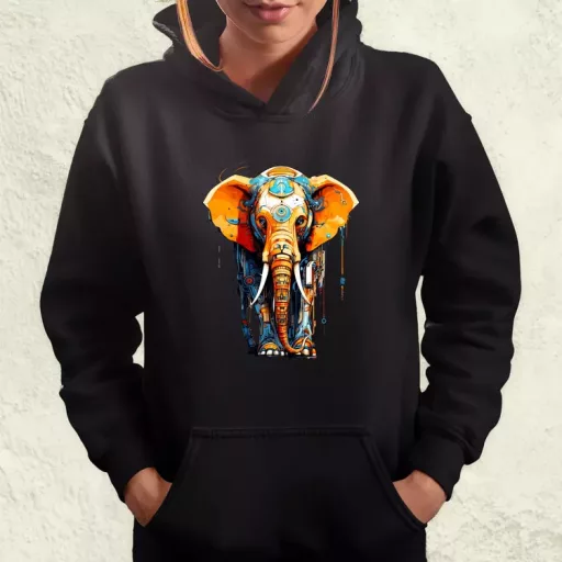 Mecha elefánt v1 női pulóver