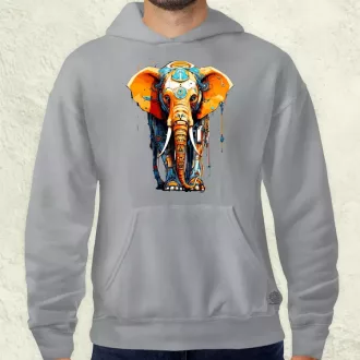 Mecha elefánt v1 férfi pulóver