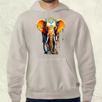 Mecha elefánt v1 férfi pulóver
