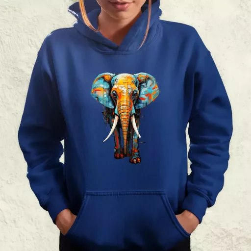Mecha elefánt v3 női pulóver