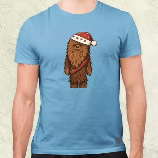 Xmas Chewbacca férfi póló