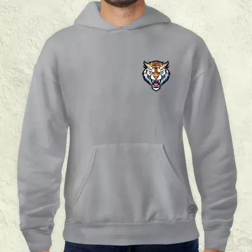 Morcos tigris zseb férfi pulóver