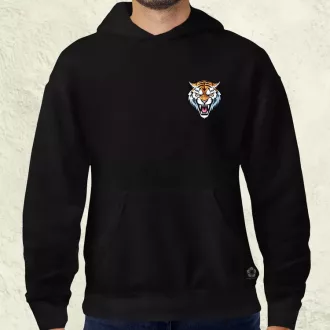 Morcos tigris zseb férfi pulóver