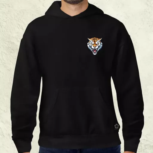 Morcos tigris zseb férfi pulóver
