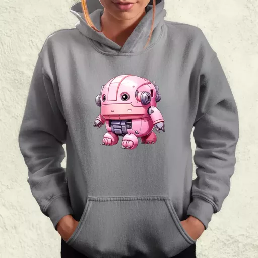 Pink baby robot v1 női pulóver