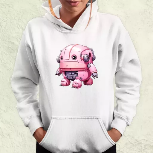 Pink baby robot v1 női pulóver