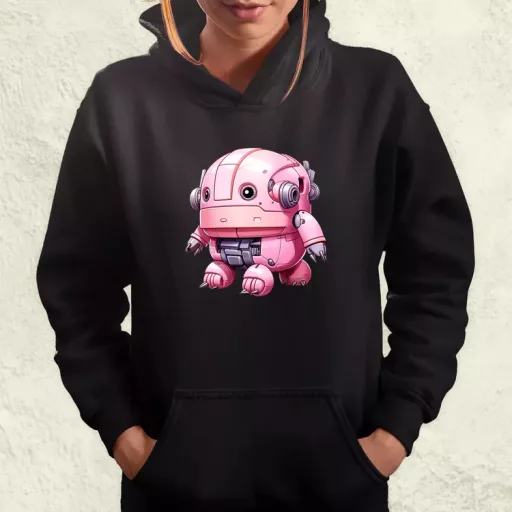 Pink baby robot v1 női pulóver