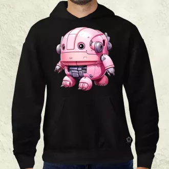 Pink baby robot v1 férfi pulóver