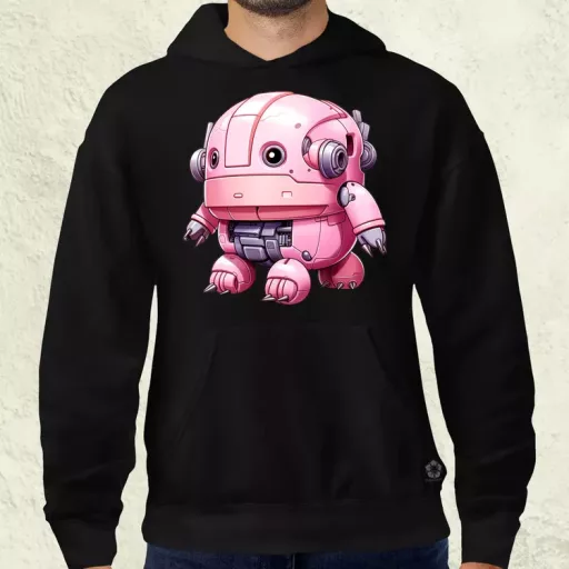 Pink baby robot v1 férfi pulóver