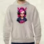 Pink gamer macskalány v2 férfi pulóver