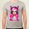Pink gamer macskalány v4 férfi póló