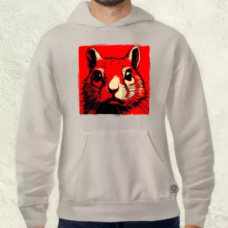 Pop art mókus v3 férfi pulóver