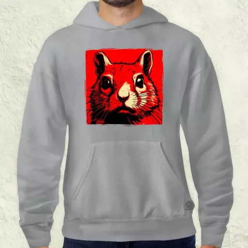 Pop art mókus v3 férfi pulóver