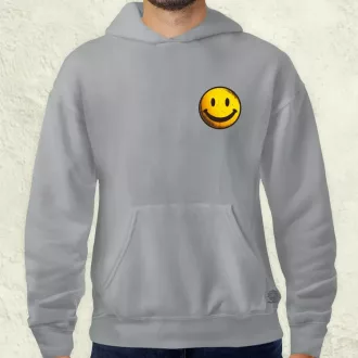Smile graffiti zseb férfi pulóver