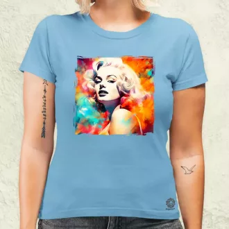 Színes Marilyn v1 női póló