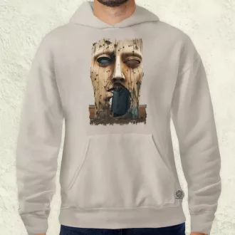 Szürreál pareidolia v4 férfi pulóver