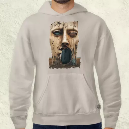 Szürreál pareidolia v4 férfi pulóver