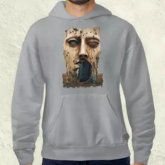 Szürreál pareidolia v4 férfi pulóver