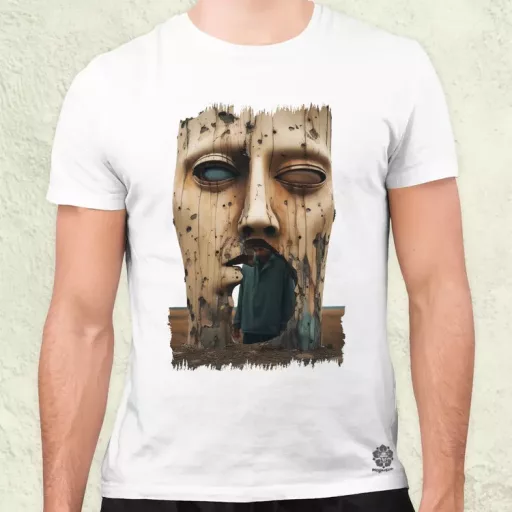 Szürreál pareidolia v4 férfi póló