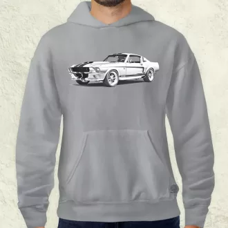 1967 Shelby Mustang GT500 v2 férfi pulóver