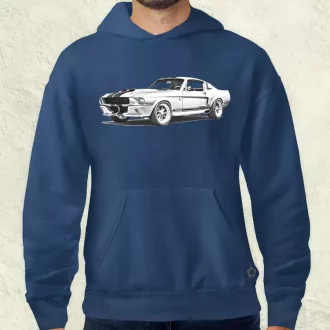 1967 Shelby Mustang GT500 v2 férfi pulóver
