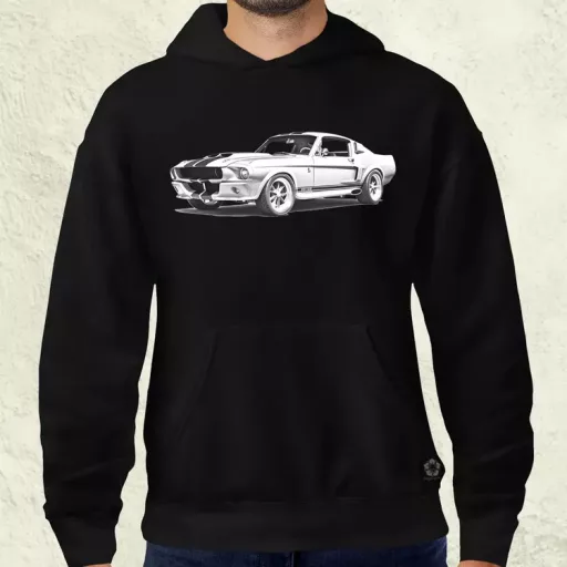1967 Shelby Mustang GT500 v2 férfi pulóver