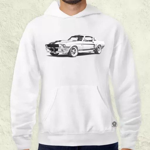 1967 Shelby Mustang GT500 v2 férfi pulóver