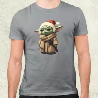Xmas Baby Yoda férfi póló