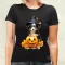 Halloween tök és kutyus v1 női póló