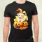 Halloween tök és kutyus v4 férfi póló