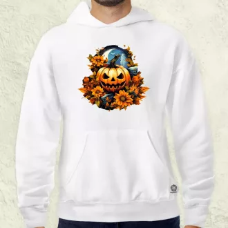 Halloween tök v3 férfi pulóver