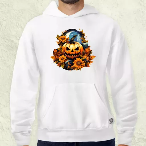 Halloween tök v3 férfi pulóver