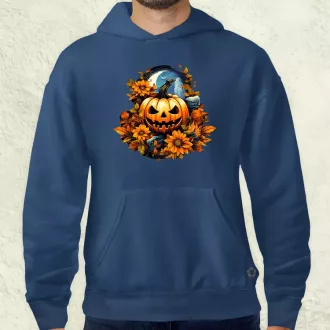 Halloween tök v3 férfi pulóver