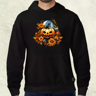 Halloween tök v3 férfi pulóver