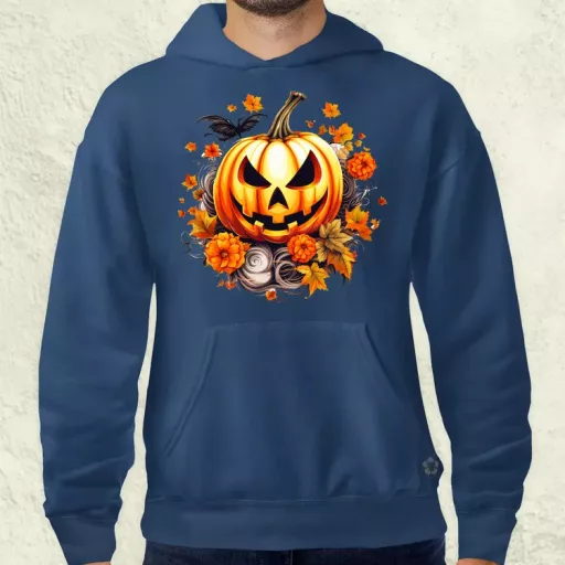 Halloween tök v4 férfi pulóver