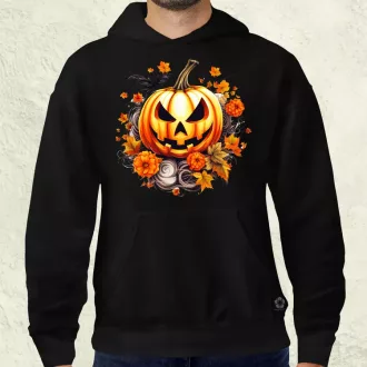 Halloween tök v4 férfi pulóver