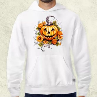 Halloween tök v6 férfi pulóver
