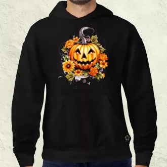 Halloween tök v6 férfi pulóver
